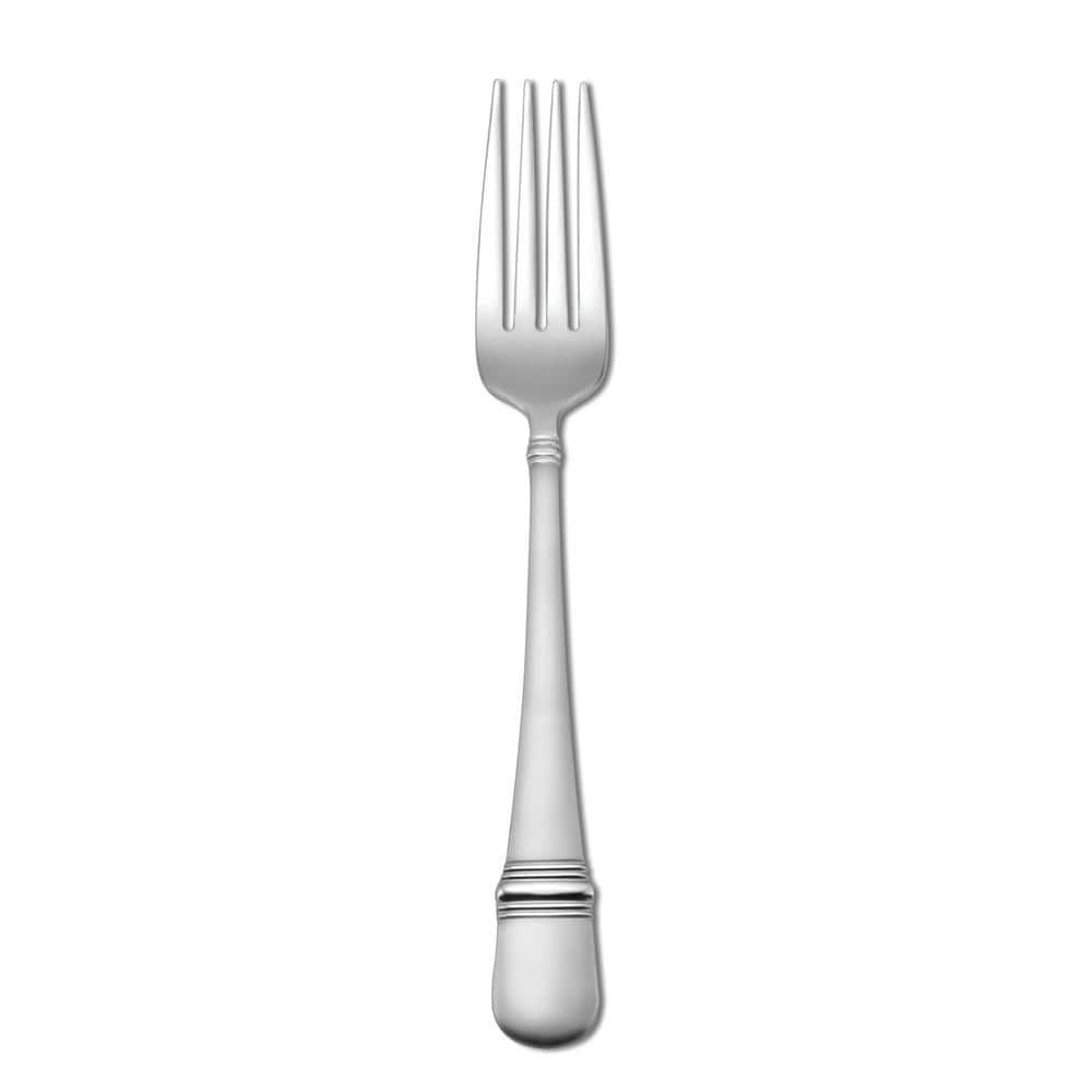 Satin Astragal Table Forks, European Size 18/10 Stainless Steel (Set of 12) - Hercitys