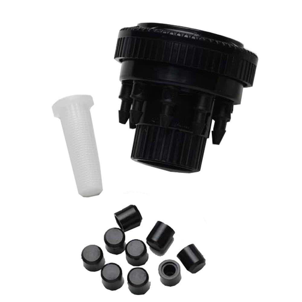 Blue Stripe Drip 9-Outlet Distribution Manifold - Hercitys