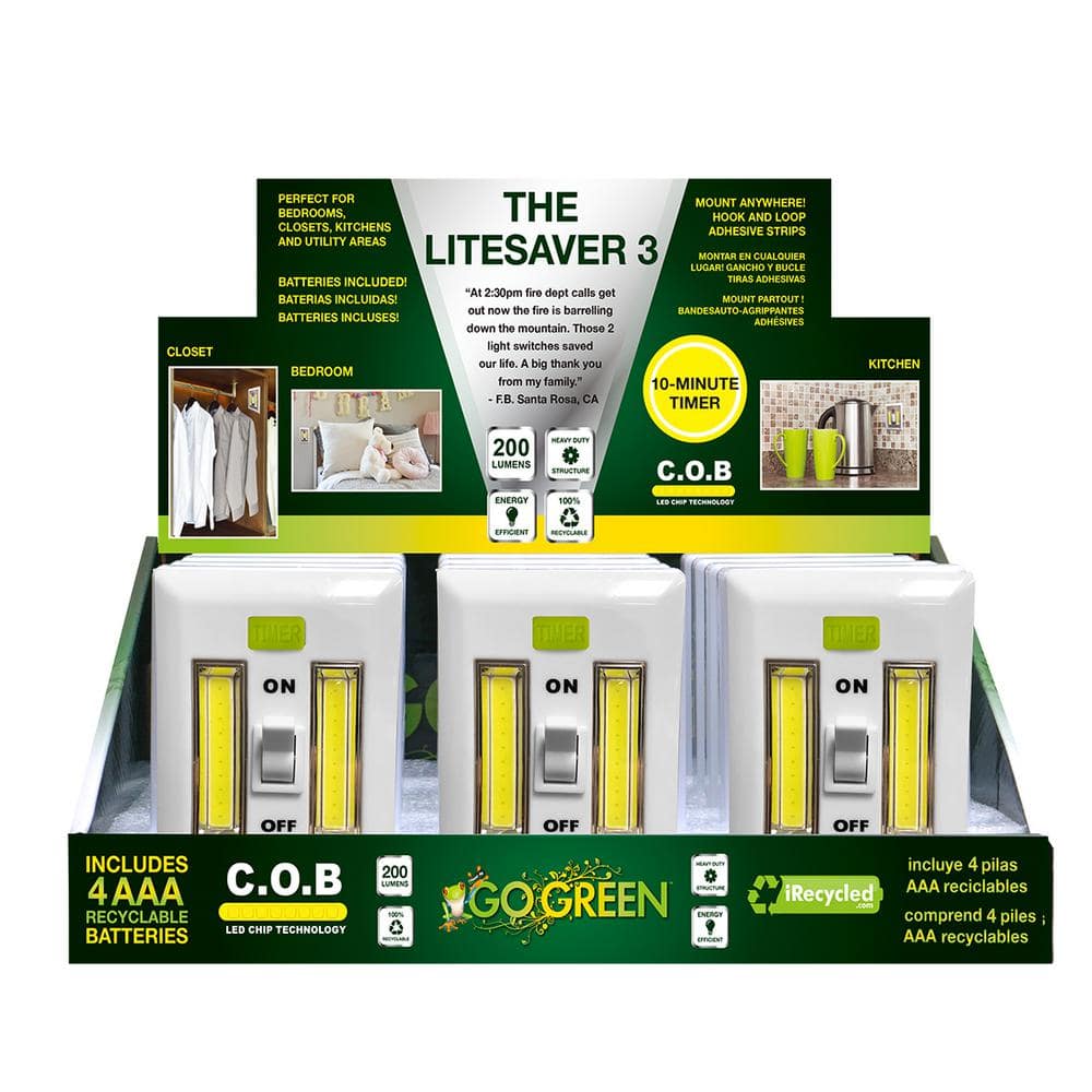 The LiteSaver 3 COB LED Display (12-Piece) - Hercitys