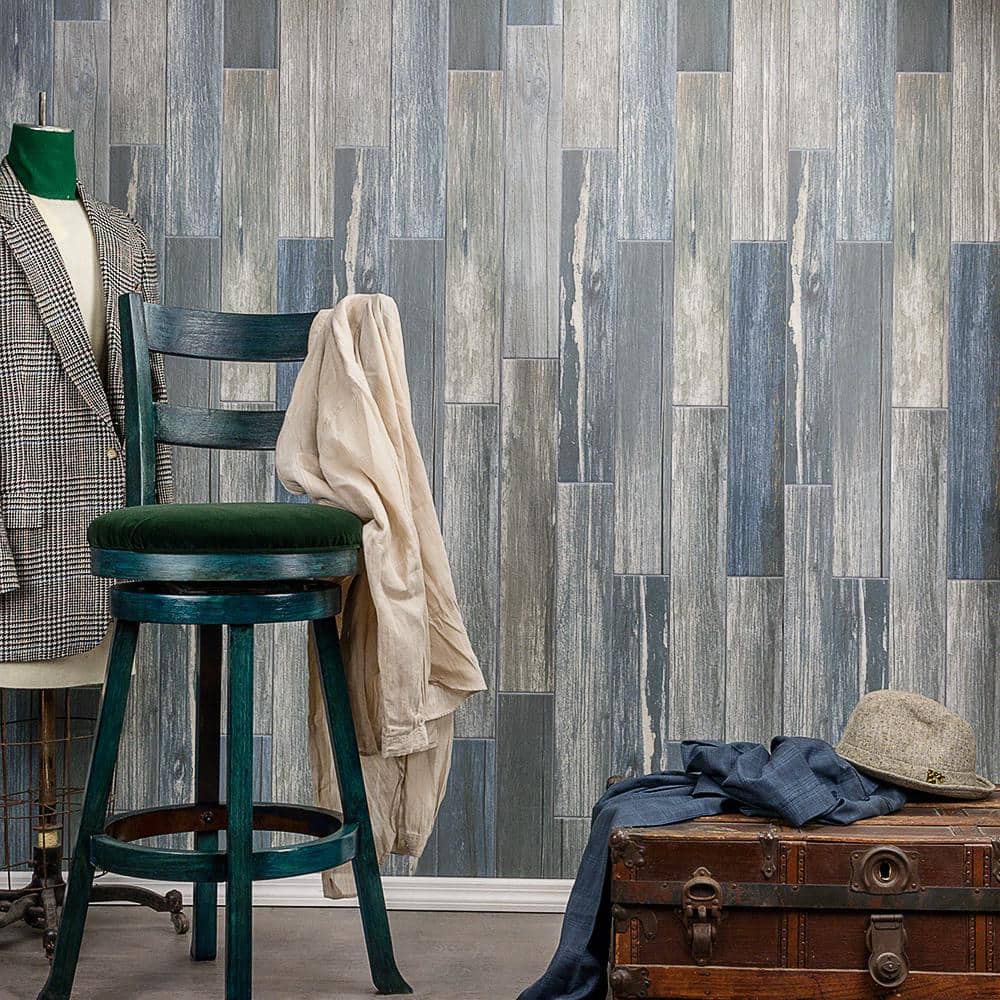 Grove Sky 4 in. x 24 in. 9.5 mm Natural Porcelain Tile (20-piece 12.91 sq. ft. / box) - Hercitys