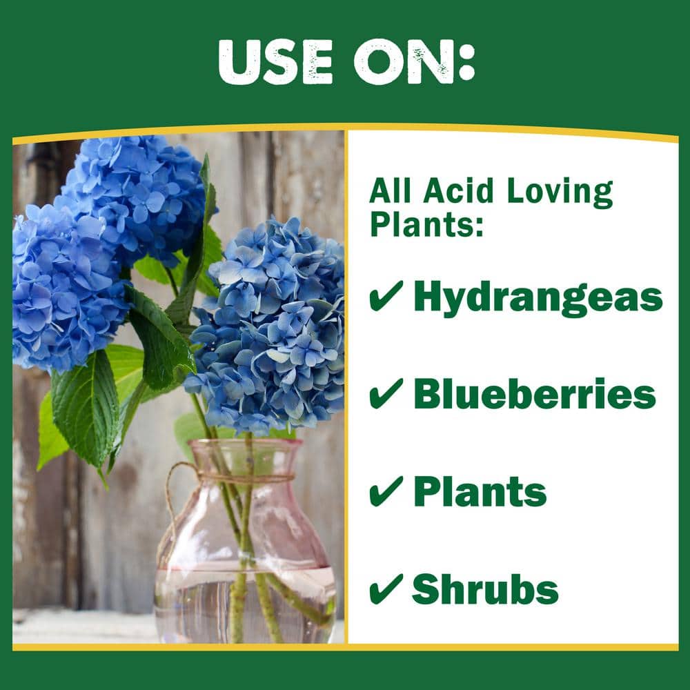 6 lb. Organic Hydrangea and Blueberry Soil Acidifier with Sulfur and Gypsum - Hercitys