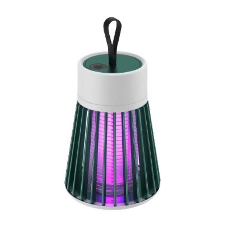 Outdoor Mosquito Killer Lawn Insect Control Trap USB Rechargeable Fly Zapper LED Light Mosquito Insect Killer Trap Lamp - Hercitys