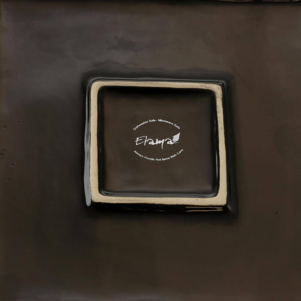 Aloha Tide 16-Piece Patterned Blue Stoneware Dinnerware Set (Service for 4) - Hercitys