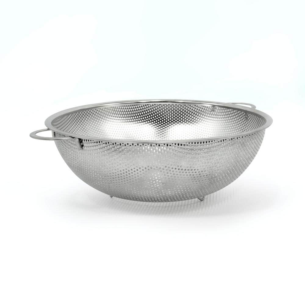 6 Qt. Stainless Steel Perforated Colander - Hercitys