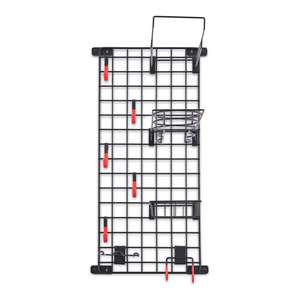 80 lbs. Sports Equipment Storage Wall Mount Garage Storage Shelves - Hercitys