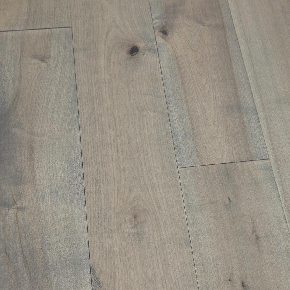 Capitola Maple 3/8 in. T x 6.5 in. W Click Lock Wire Brushed Engineered Hardwood Flooring (23.6 sq. ft./case) - Hercitys