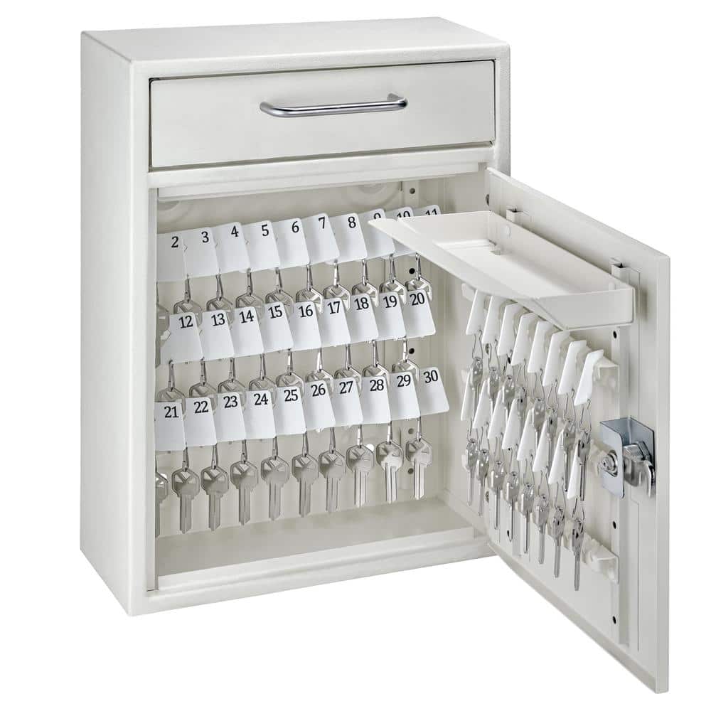 Key Boss 105 Key Cabinet Combo Locking Drop Box - Hercitys