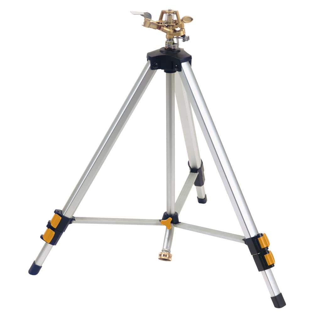 Deluxe Metal Pulsator Sprinkler with Tripod - Hercitys
