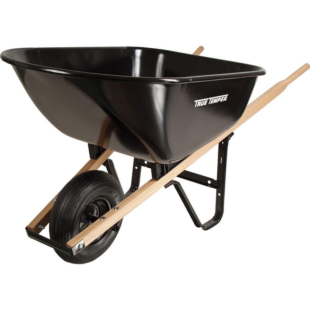 6 cu. ft. Steel Wheelbarrow - Hercitys