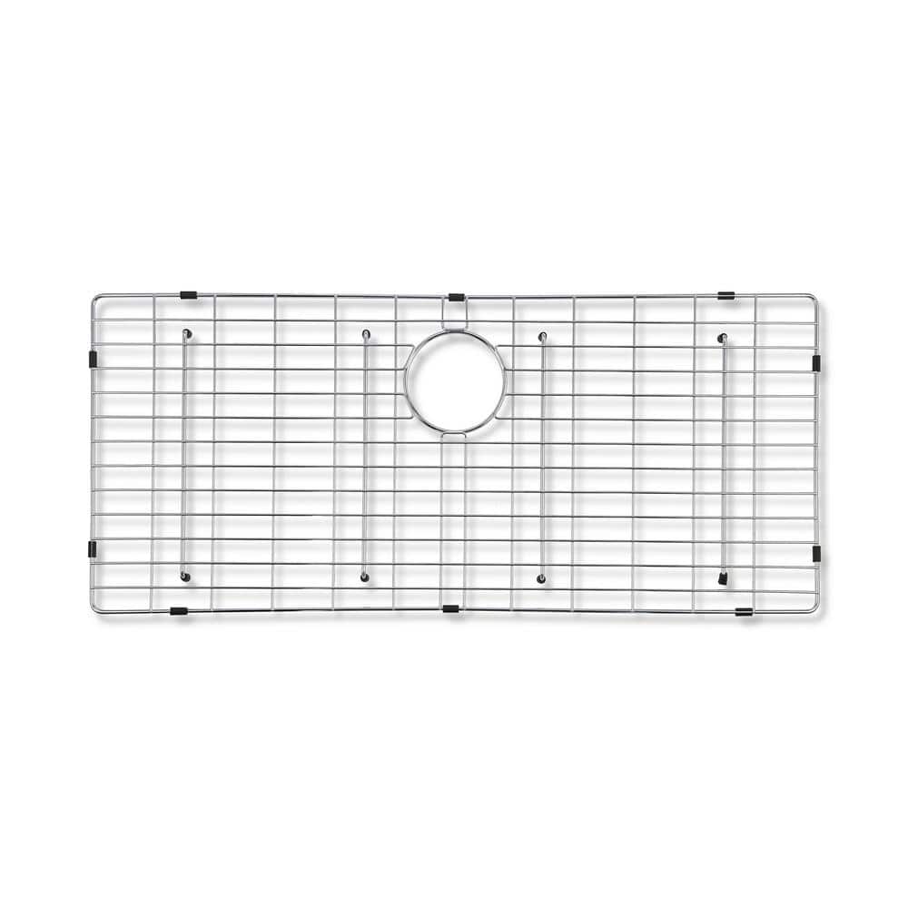 Adelphia 29-3/4 in. x 15-5/8 in. Wire Grid for Single Bowl Kitchen Sinks in Stainless Steel - Hercitys