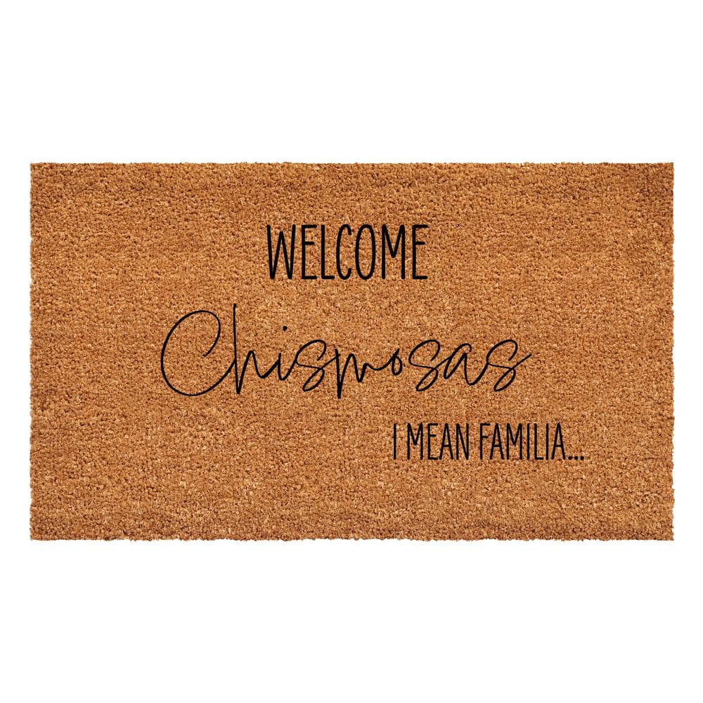 Welcome Chismosas I mean Familia Doormat 24″ x 36″ - Hercitys