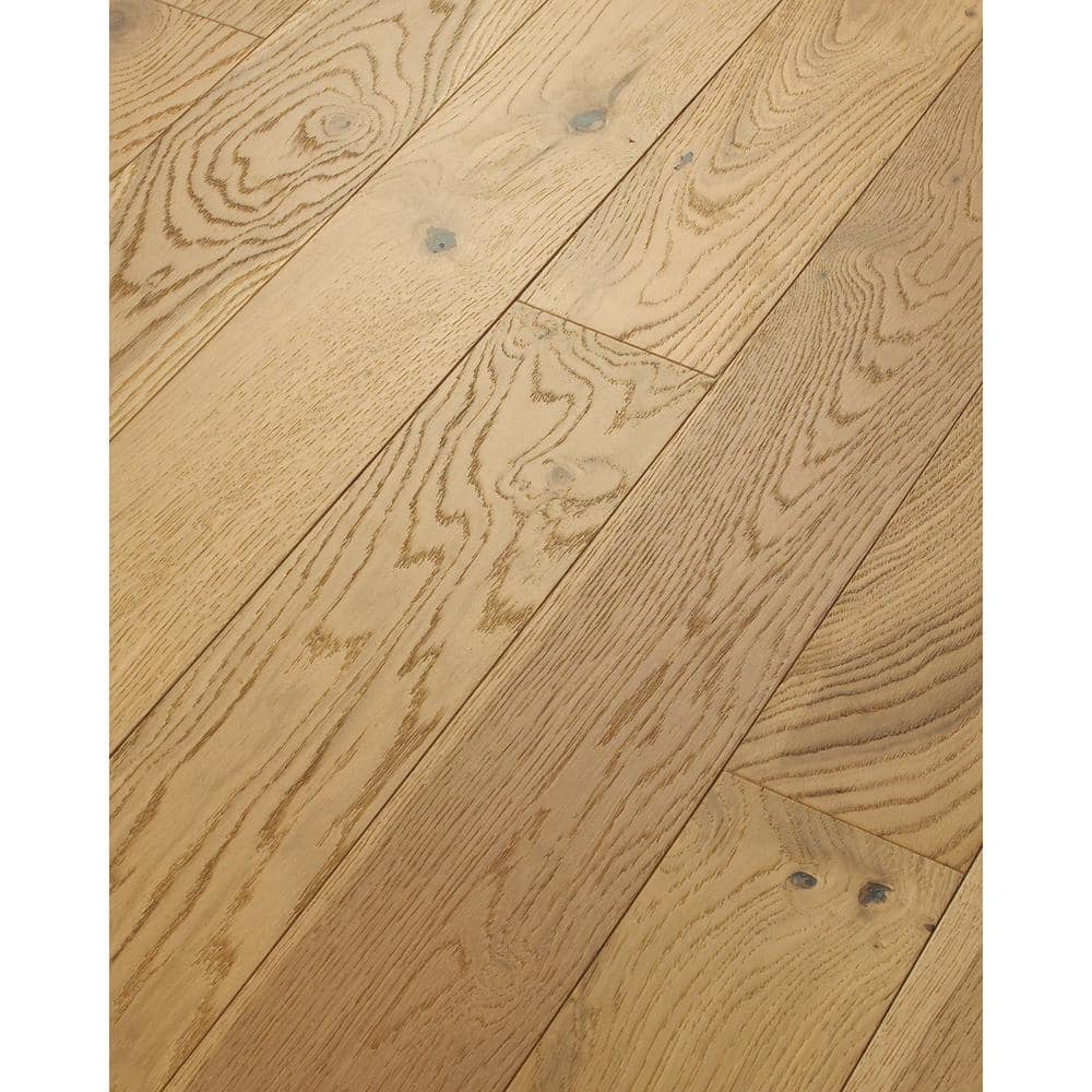 Morganton Horizon White Oak 3/8 in. T X 5 in. W Tongue and Groove Engineered Hardwood Flooring (29.53 sq.ft./case) - Hercitys