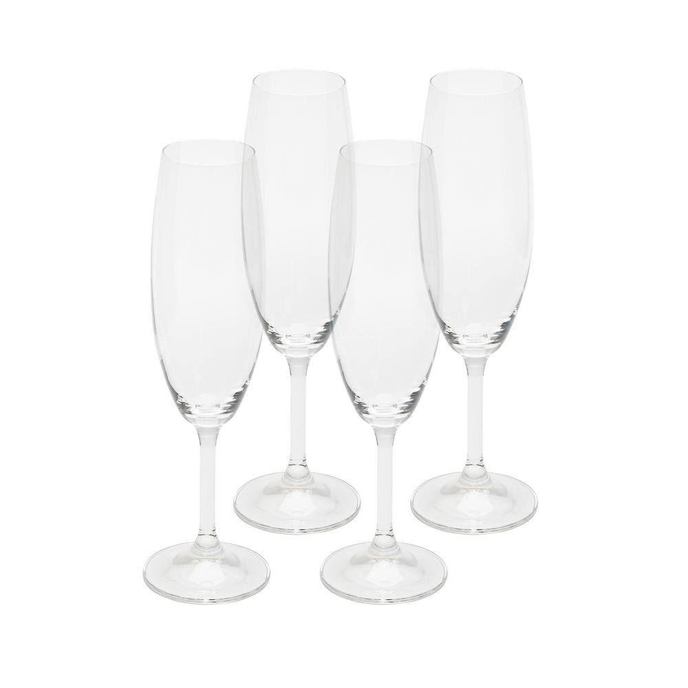 David Shaw Designs 7 oz. Modern Champagne Glass Set (Set of 4) - Hercitys