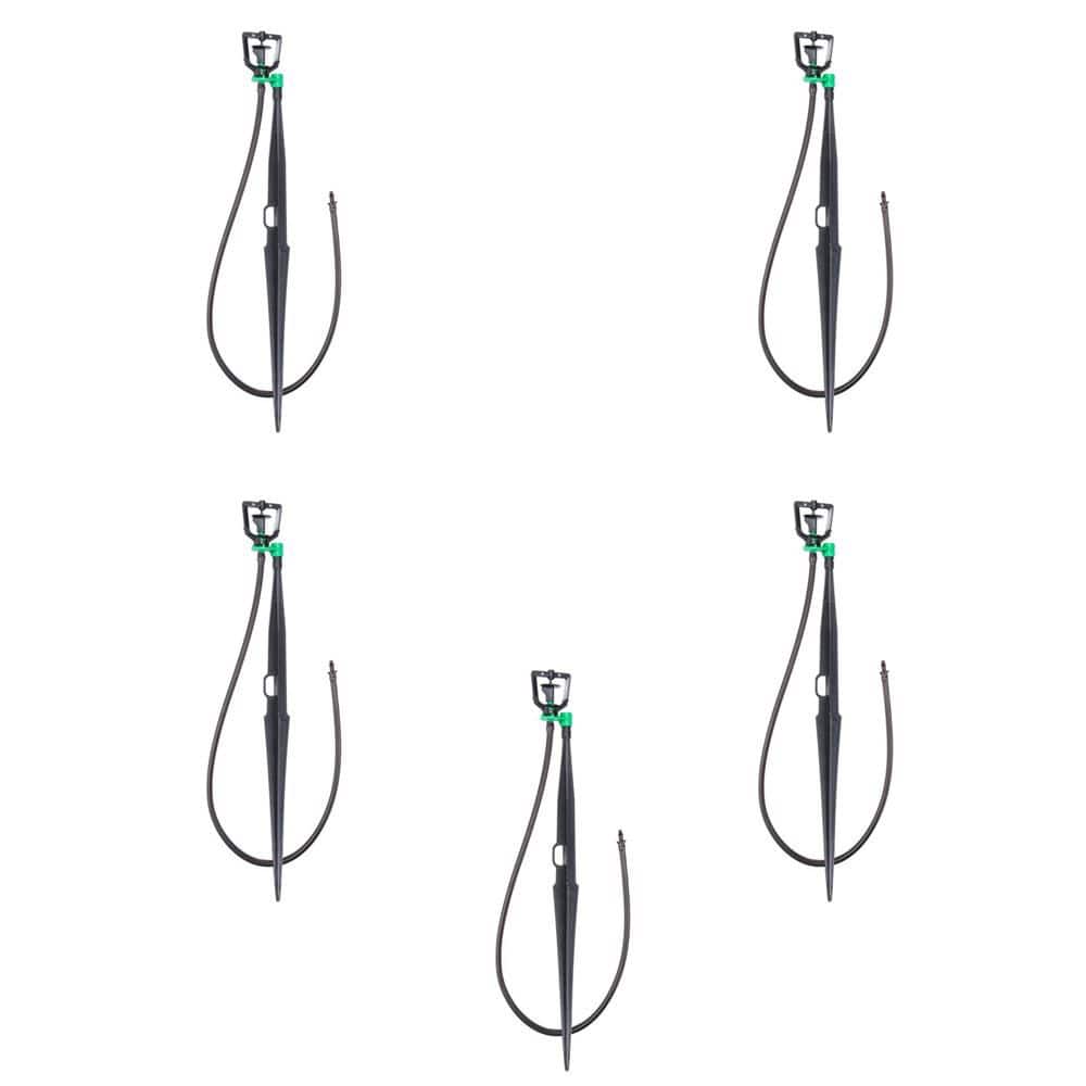 Interchangeable Head Micro Sprinkler on Spike (5-Pack) - Hercitys
