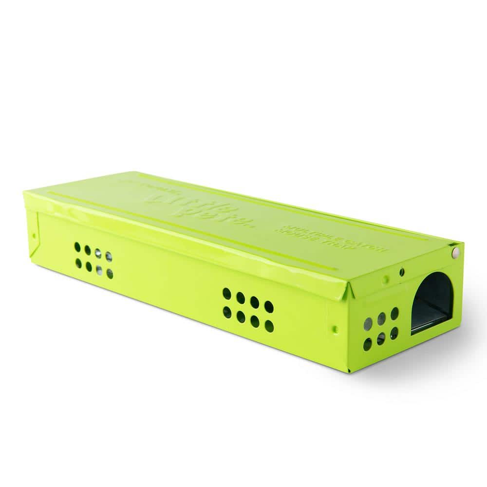 Little Pete Slim Multiple Catch Mouse Trap with Solid Lid, 12-Pack - Hercitys