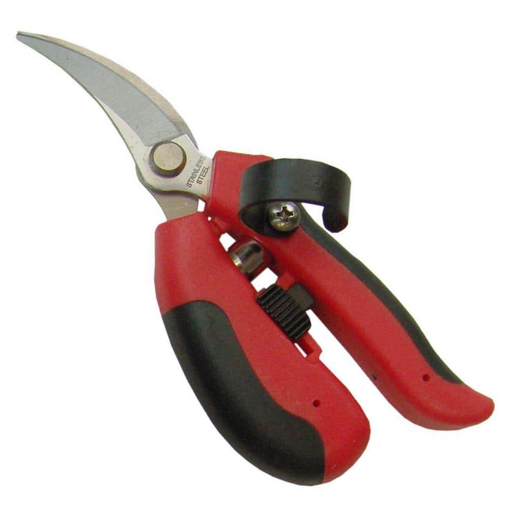 6 in. Palm-Fit Ergonomic Saber By-Pass Shear - Hercitys