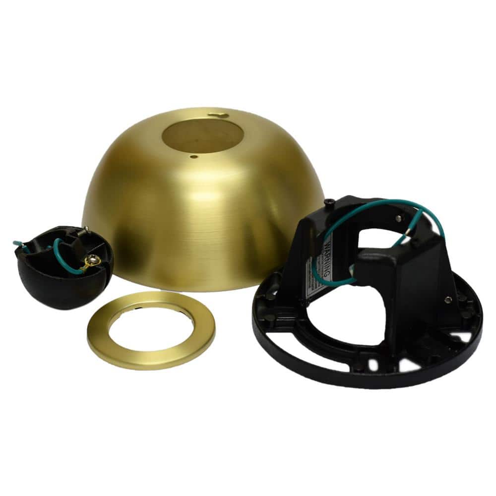 Brushed Satin Brass 1 in. Sloped Ceiling Kit - Hercitys