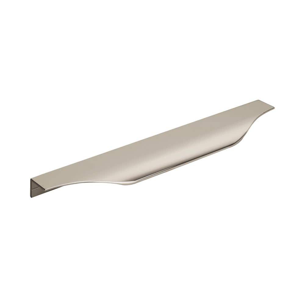 Aloft 8-9/16 in. (217mm) Modern Polished Nickel Cabinet Edge Pull - Hercitys