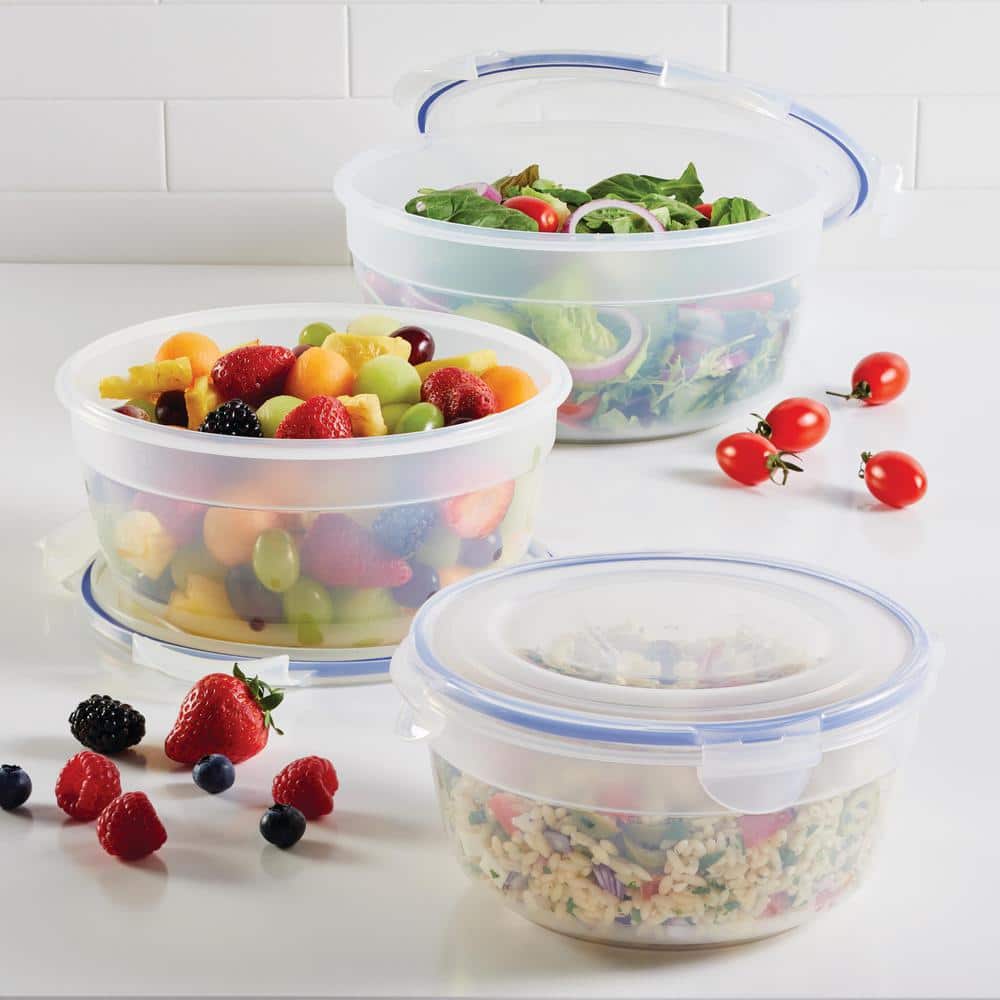 Nestables 6-Piece Food Storage Container Set - Hercitys