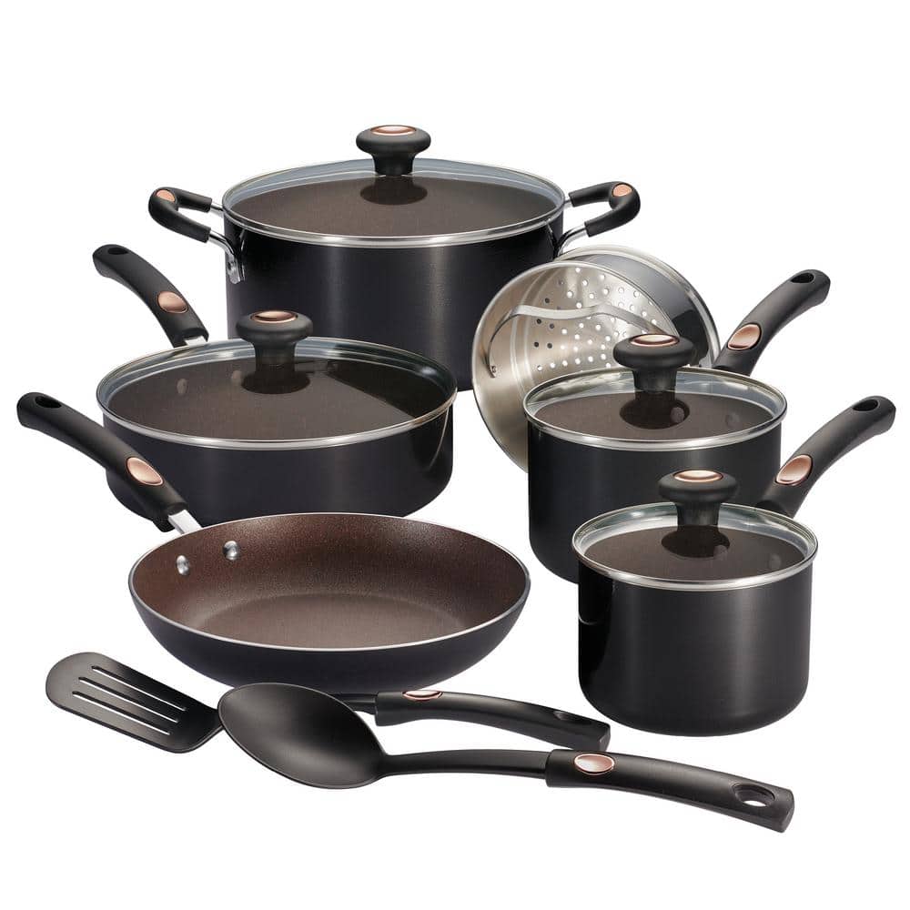 Pots & Pans 12 Piece Nonstick Aluminum Cookware Set - Hercitys