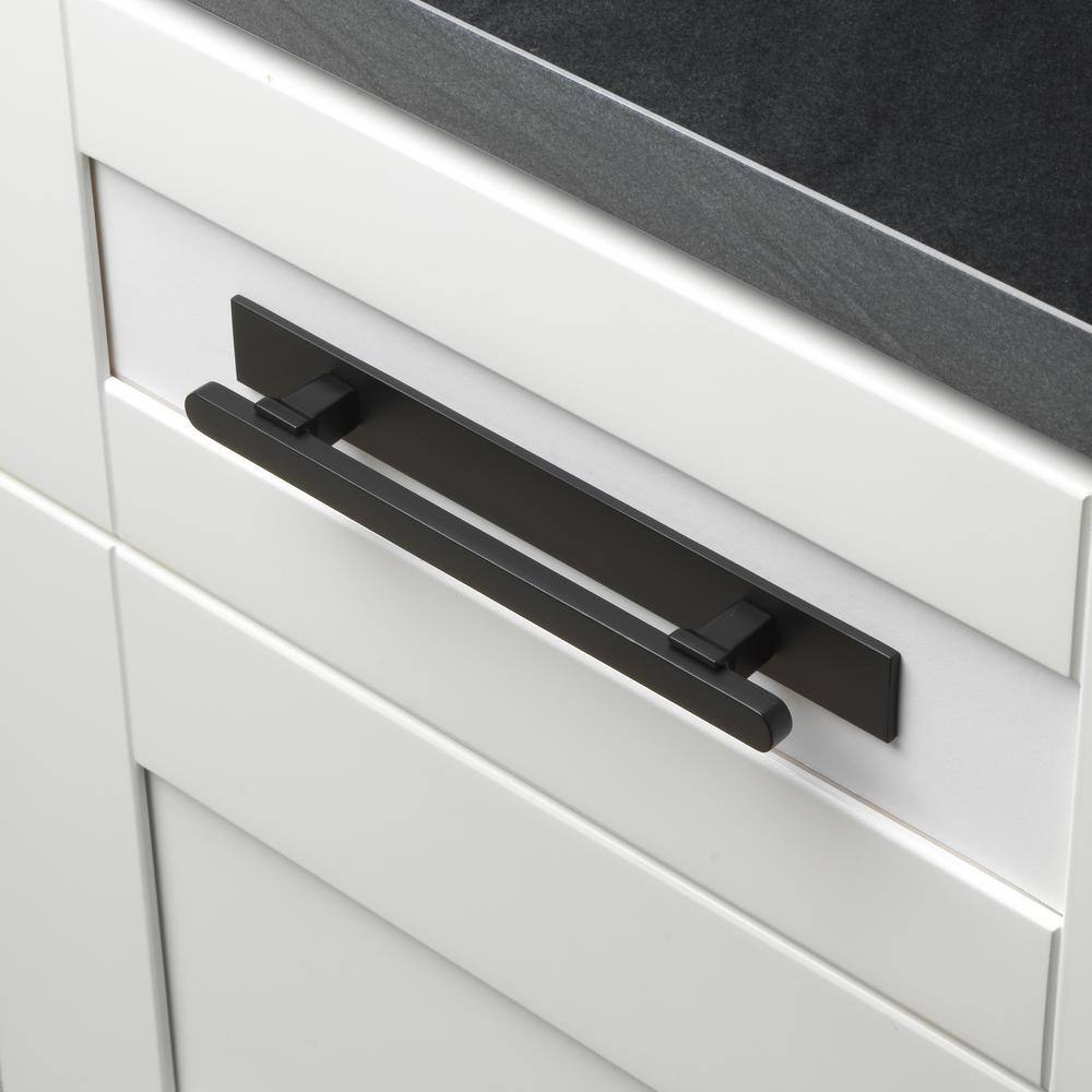 8-1/2 in. Squared Cabinet Backplate 6-1/4 in. Center to Center, 8342-128-MB - Hercitys