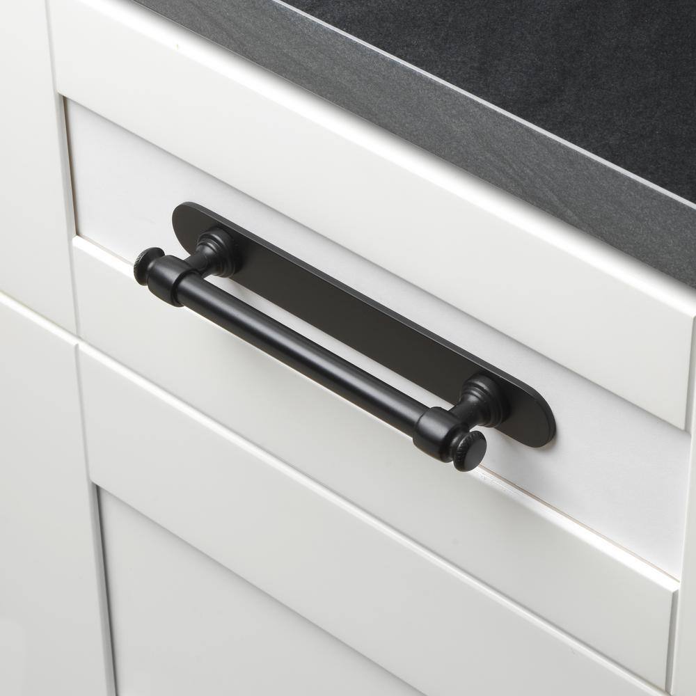 7-1/4 in. Rounded Cabinet Backplate 5-1/16 in. Center to Center, 7343-128-MB - Hercitys