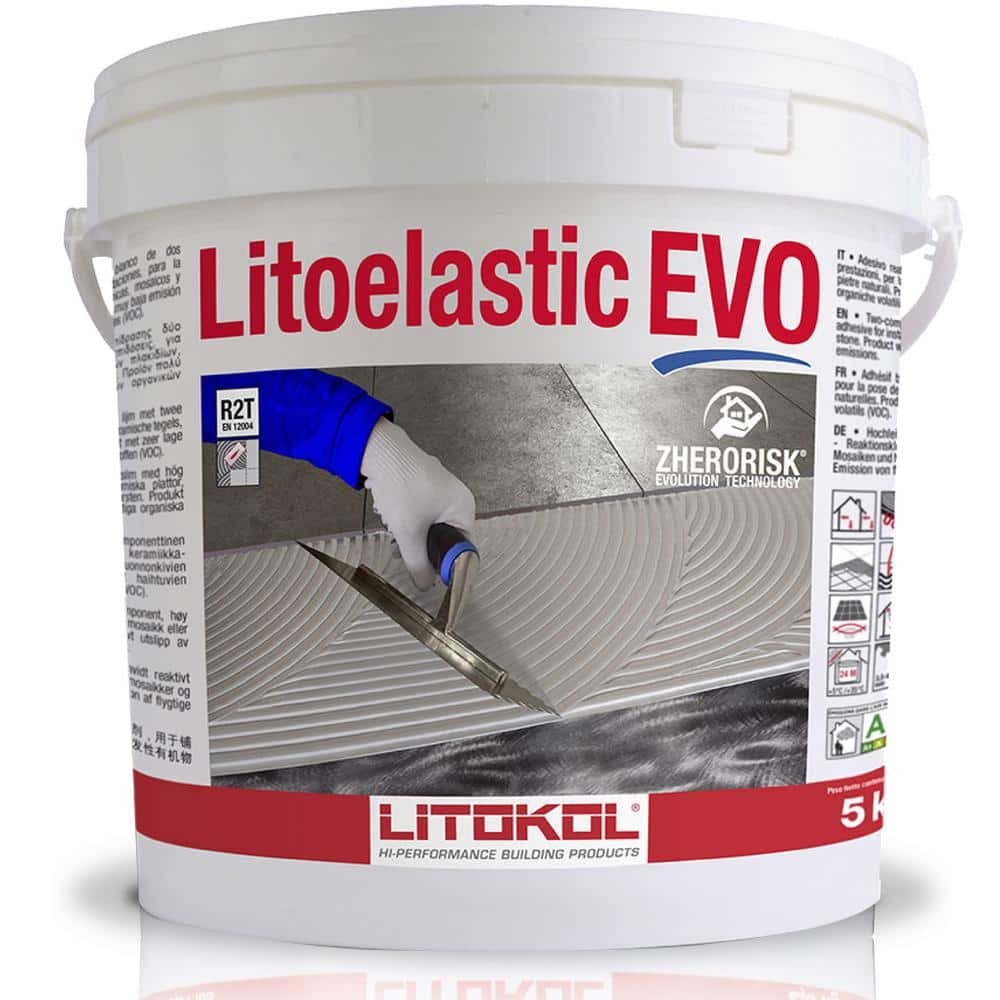 Litoelastic EVO Glass Tile and Stone Adhesive 11 lb. - Hercitys