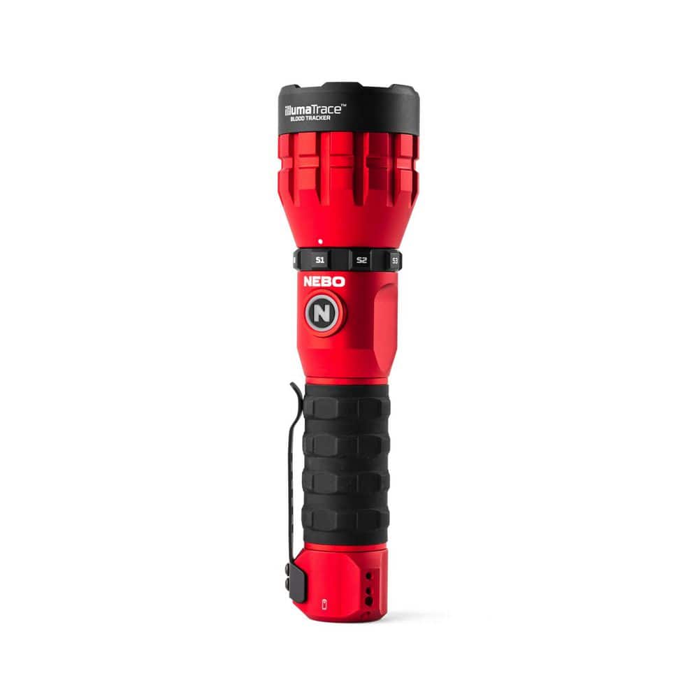 Illumatrace 190 Lumen Rechargeable LED Blood Tracking Tactical Flashlight - Hercitys