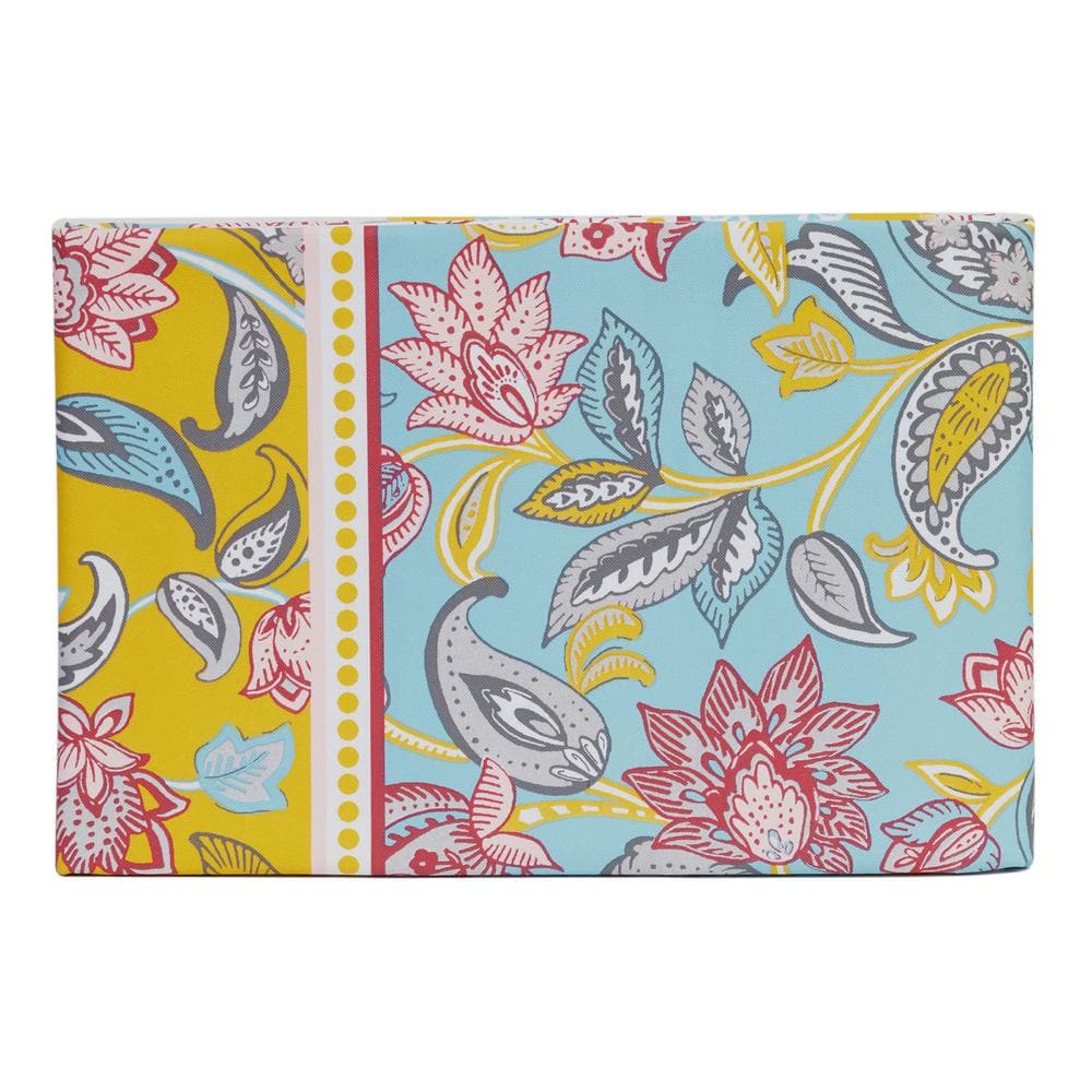 Maison de Fleures Multi Print 100% Vinyl Tablecloth 60″X84″ Oval - Hercitys