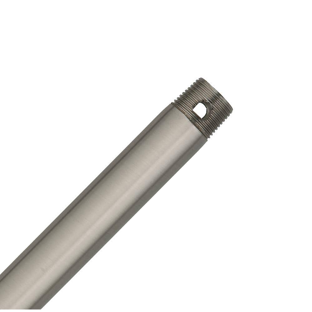 72 in. Polished Nickel Extension Downrod for 15 ft. ceilings - Hercitys