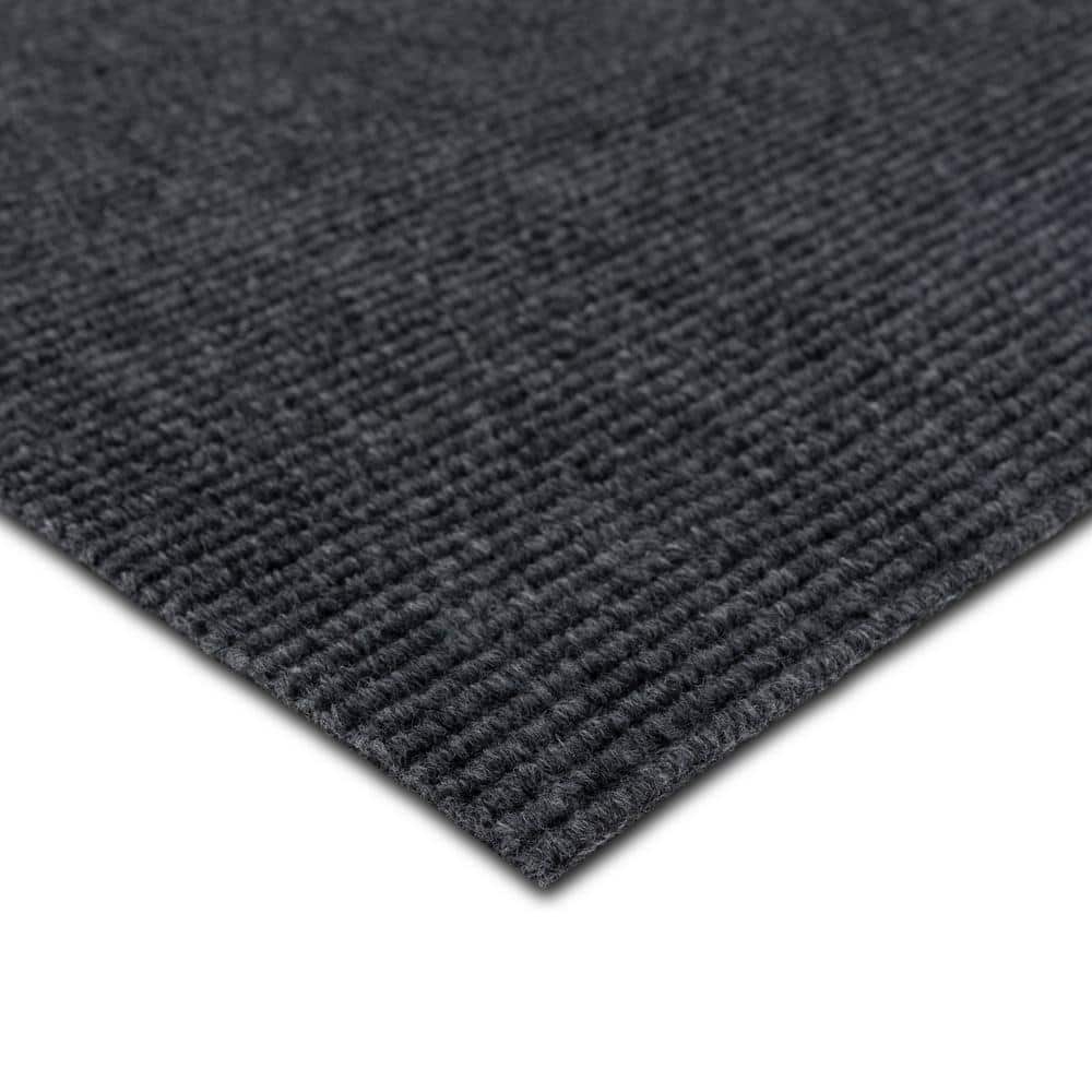 Canyon – Gray Commercial/Residential 18 x 18 in. Peel and Stick Carpet Tile Square (22.5 sq. ft.) - Hercitys