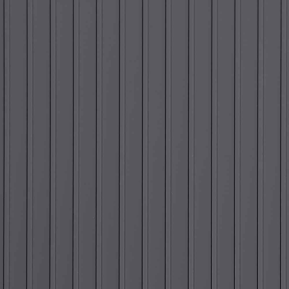 Rib 5 ft. x 10 ft. Slate Grey Vinyl Garage Flooring Cover and Protector - Hercitys