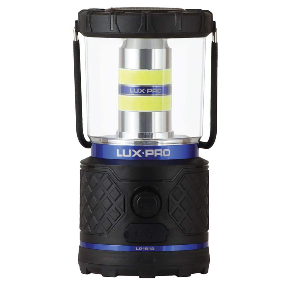 Rechargeable Dual Power 360° Rugged LED Lantern with Power Bank and TackGrip - Hercitys
