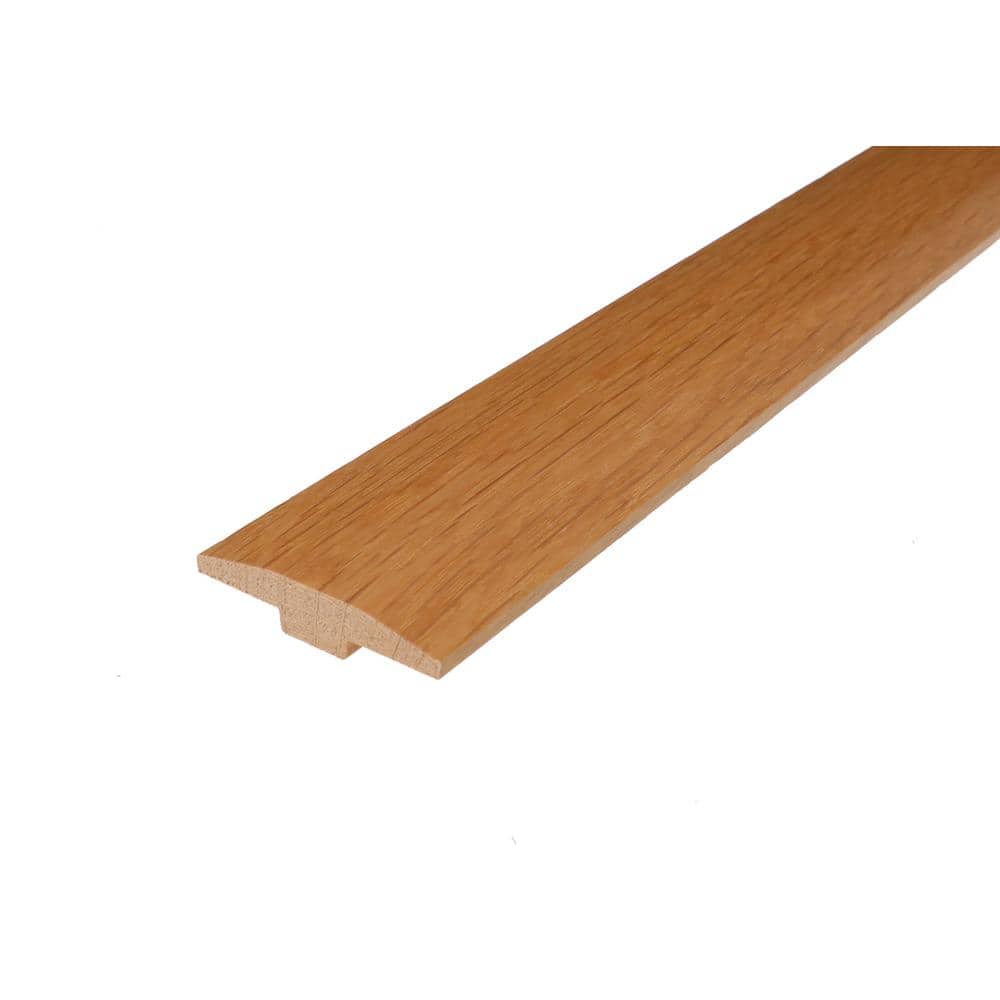 Cesky 0.28 in. Thick x 2 in. Wide x 78 in. Length Wood T-Molding - Hercitys