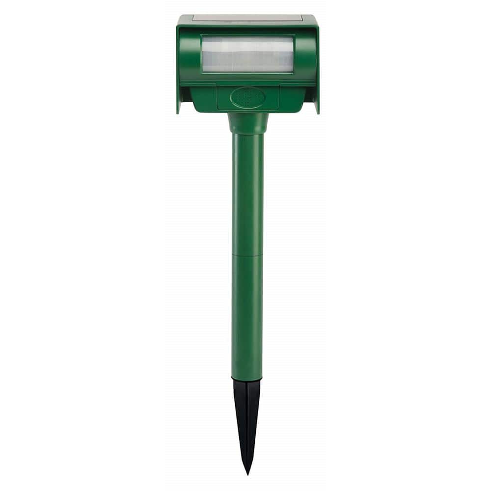 Motion Activated Ultrasonic Solar Powered Animal Repeller - Hercitys