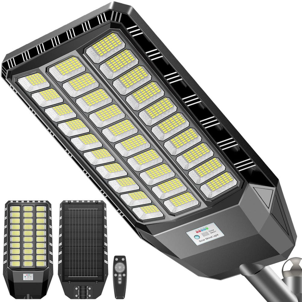 6000 Watt Equivalent 480000 Lumen 240° White Dusk to Dawn Integrated LED Flood Light - Hercitys
