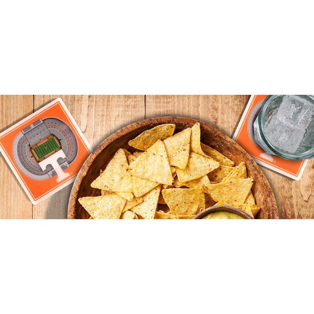 NCAA Tennessee Volunteers 3D StadiumViews Coasters - Hercitys