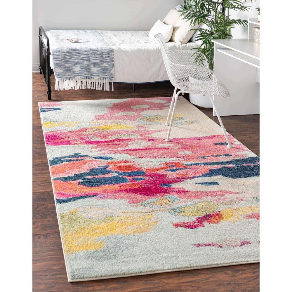 Estrella Laurnell Pink 9′ 0 x 12′ 0 Area Rug - Hercitys