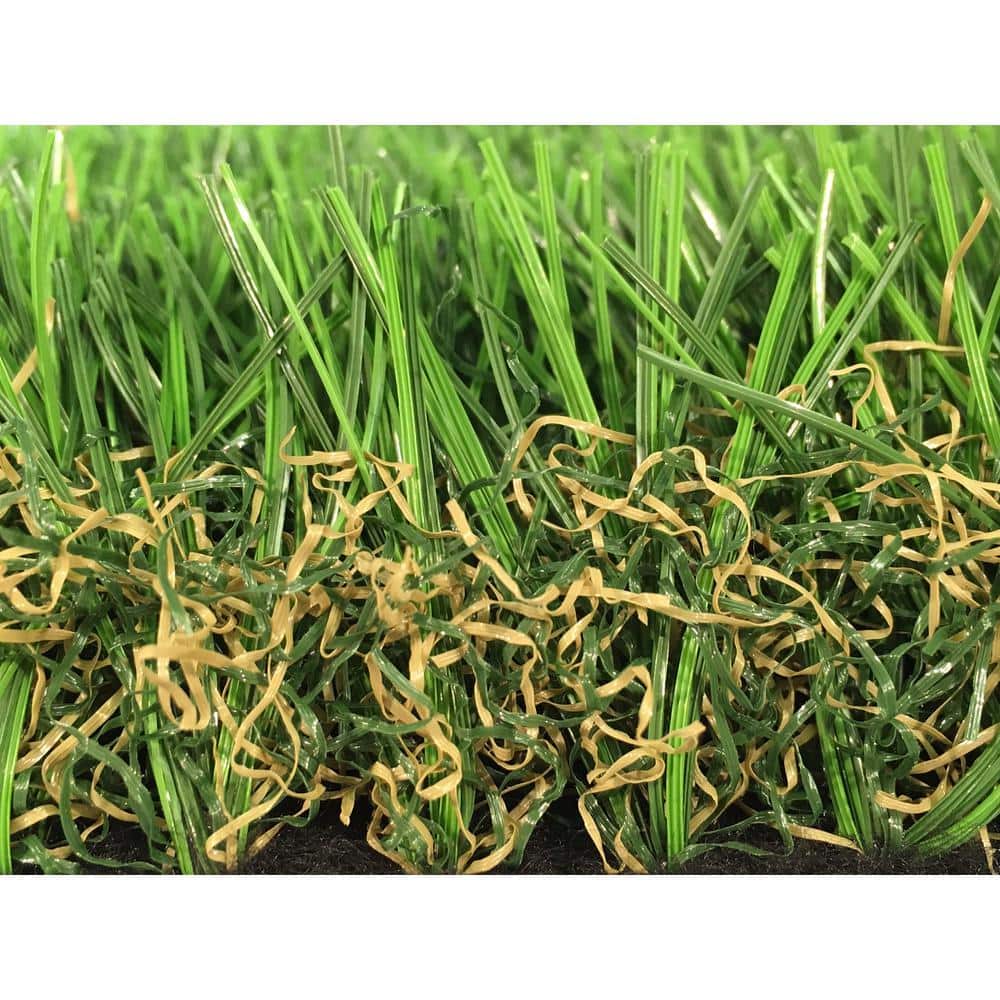Colorado Pro 75 15 ft. Wide x Cut to Length Green Artificial Grass Carpet - Hercitys