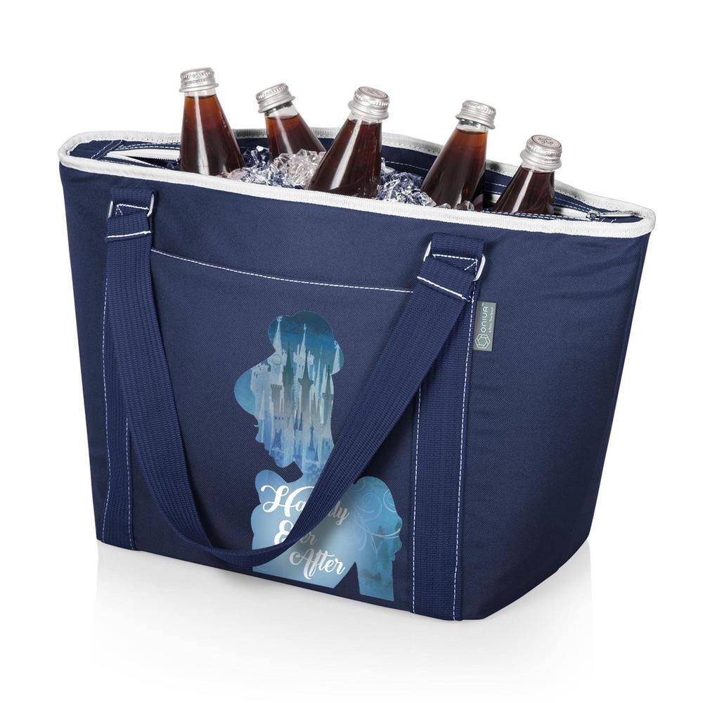 9 Qt. 24-Can Cinderella Topanga Tote Cooler in Navy - Hercitys