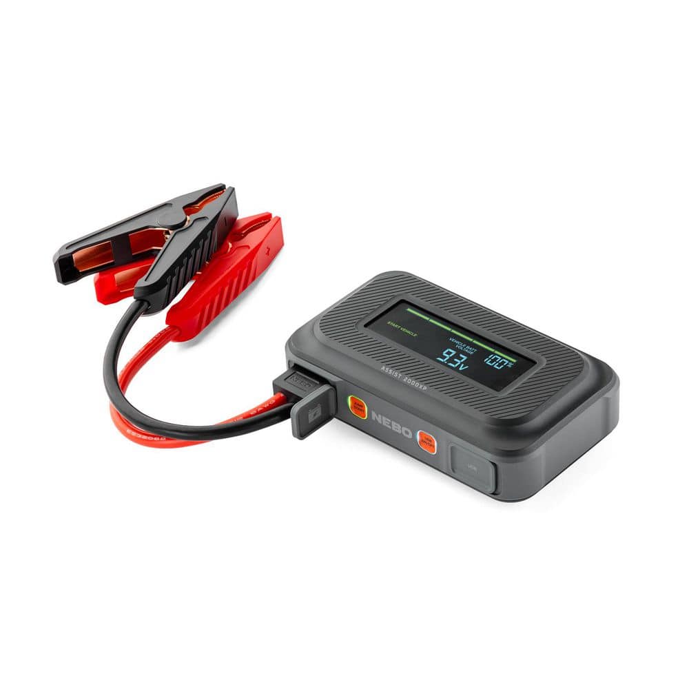 Assist 2000 Amps Jump Starter with Power Bank and Emergency Light - Hercitys