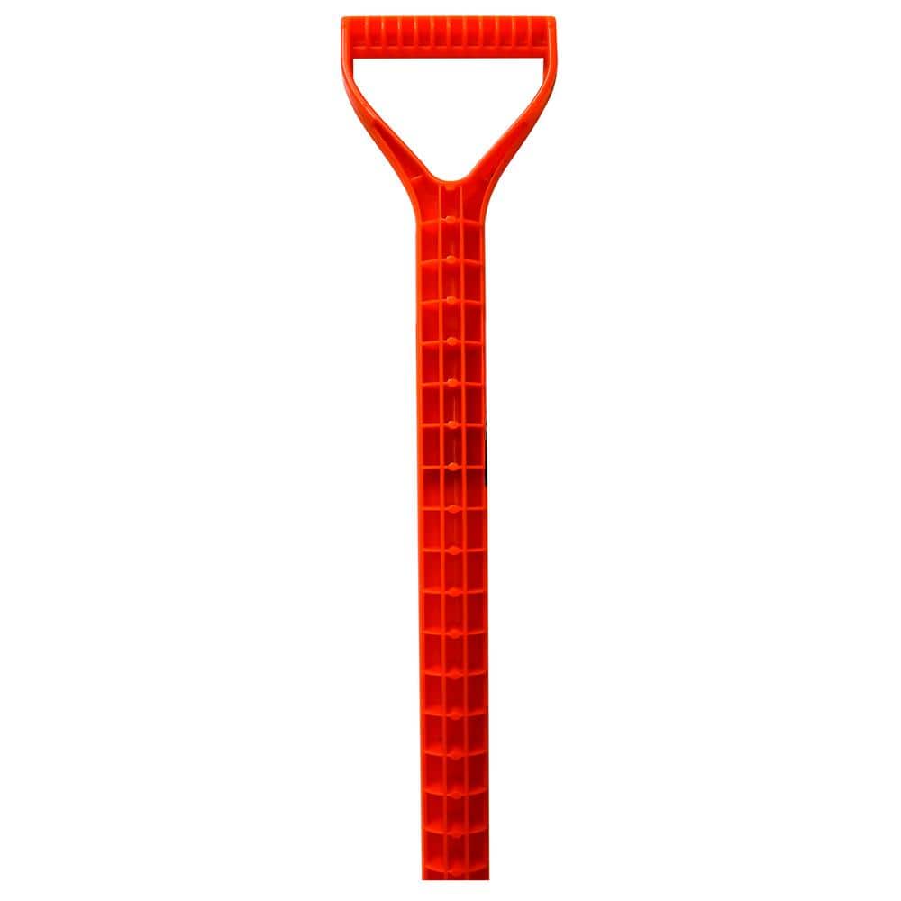 Bigfoot Series 34 in. Kid Safe Poly Snow Shovel - Hercitys