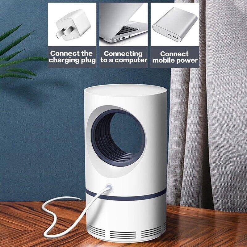 Indoor Mosquito Killer Lawn Insect Control Trap Electric Fly Zapper Mosquito Killer LED Light Trap Pest Control Lamp - Hercitys