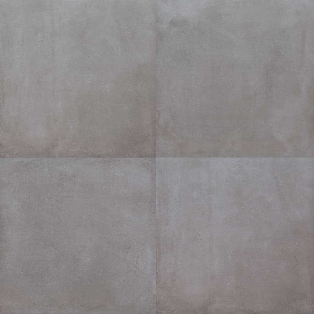 Nolitan Smoke 3 cm x 24 in. x 24 in. Porcelain Paver Floor Tile (8 sq. ft./Case) - Hercitys