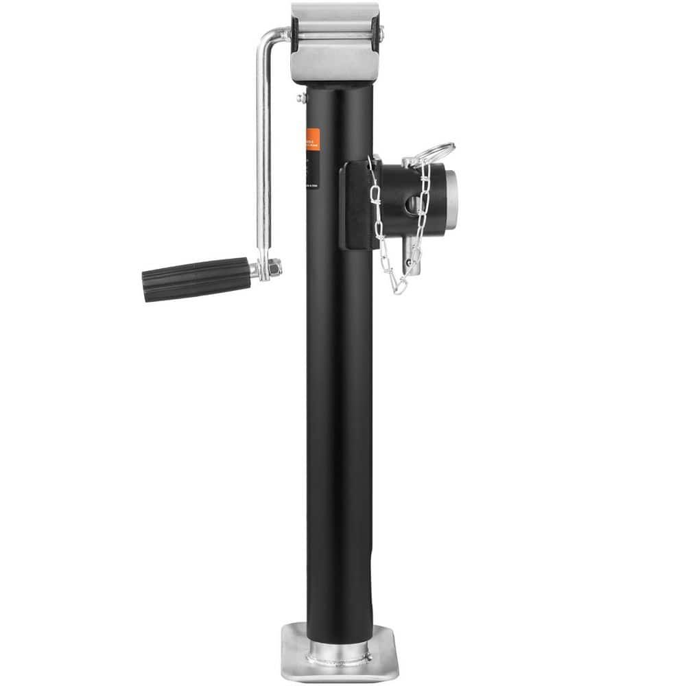 Trailer Jack, Trailer Tongue Jack Welding-on 5000 lb. Weight Capacity, Trailer Jack Stand with Handle for lifting - Hercitys