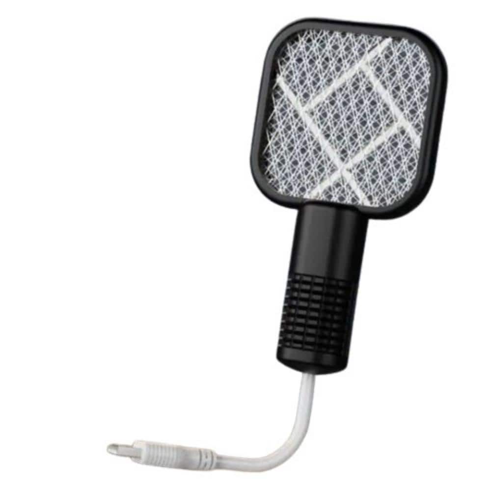 Indoor Mosquito Racket Killer Fly Swatter For Camping/Travel USB Led Trap Mosquito Killer Lamp 10-Pack in Black - Hercitys