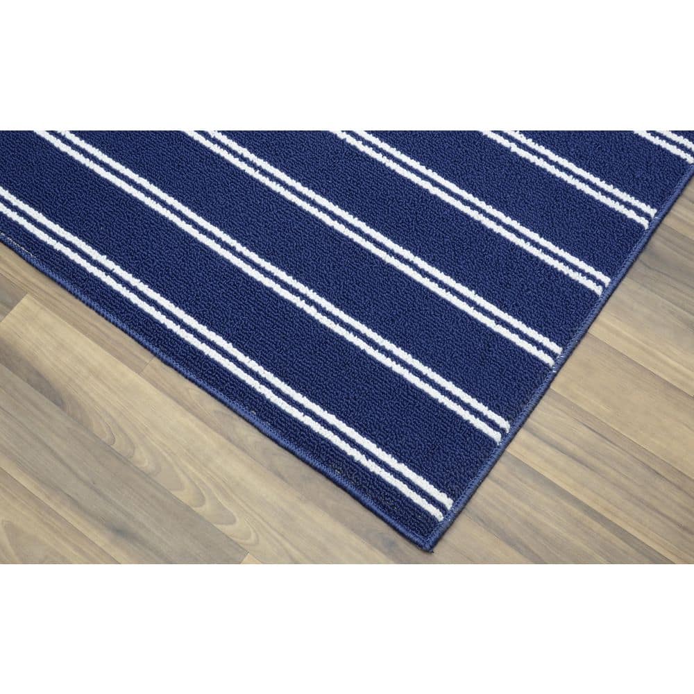 Avery Navy 9 ft. x 12 ft. Area Rug - Hercitys