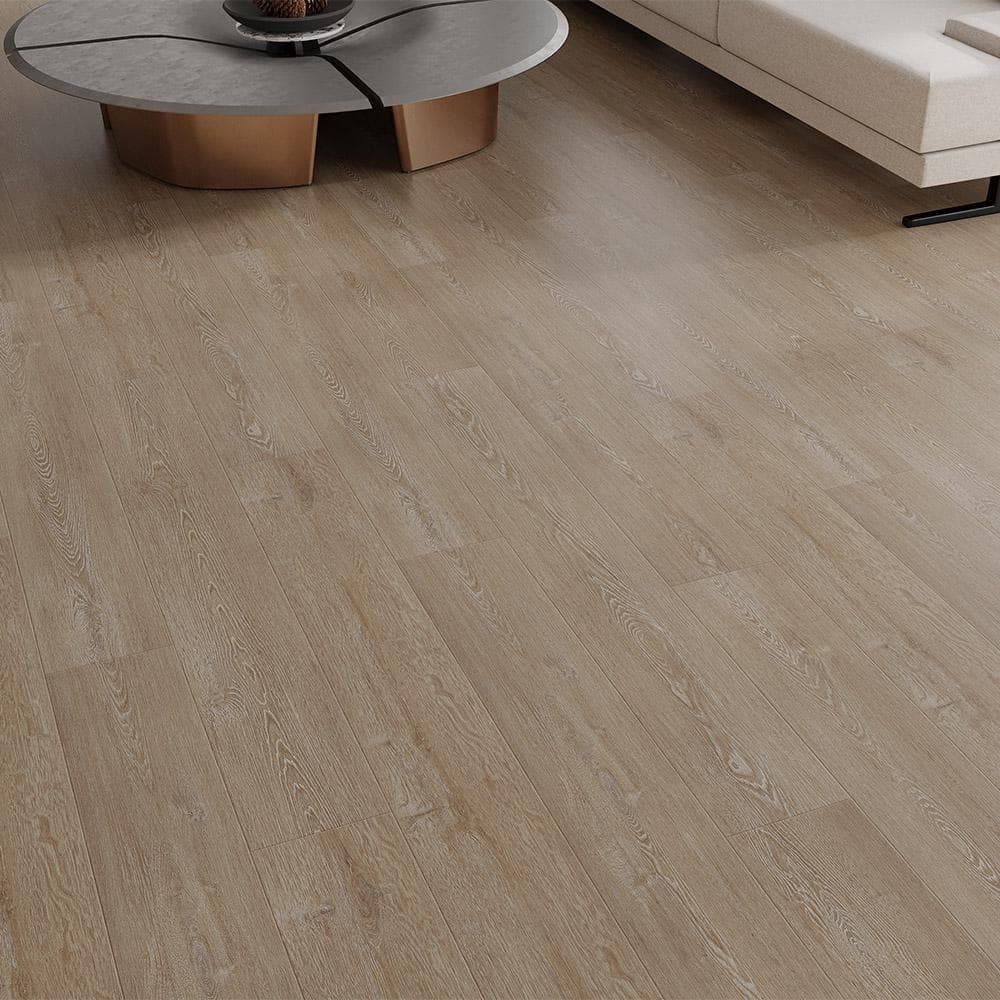 Gracious Windsor 13 mm T x 7.6 in. W Waterproof Laminate Wood Flooring (17.73 sq. ft./Case) - Hercitys
