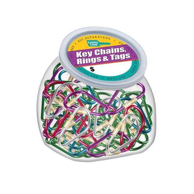 Anodized Oval Key Ring (Pack of 100) - Hercitys