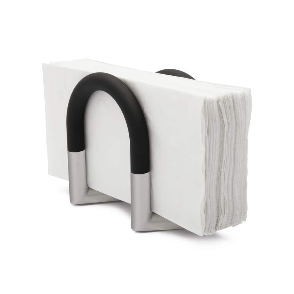 Swivel Black/Nickel Napkin Holder - Hercitys